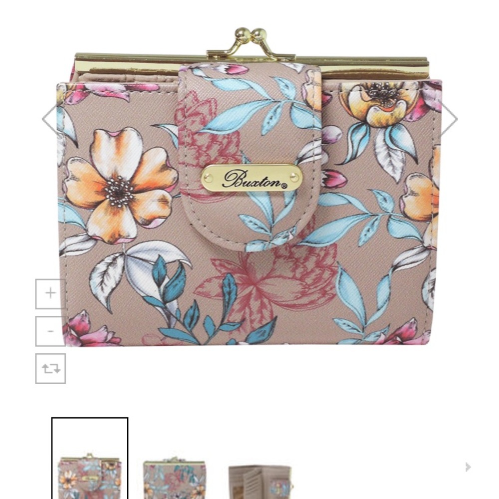 Buxton Floral Lexington Wallet